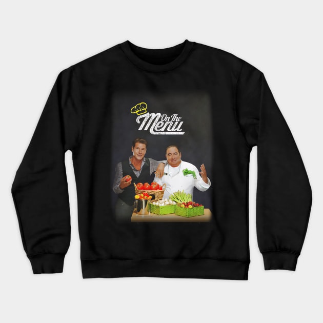 on the Menu Crewneck Sweatshirt by Ria_Monte